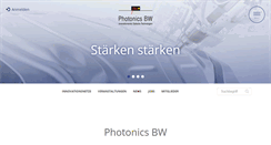 Desktop Screenshot of photonicsbw.de